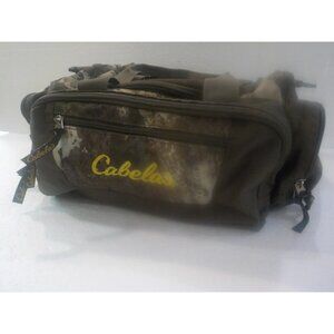 Cabela's Camo Tote Bag O2 Octane Travel Tote No Shoulder Multi Zip Compartments